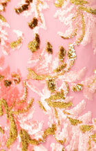 Load image into Gallery viewer, HEAVENLY HEIGHTS MAXI DRESS PINK GOLD