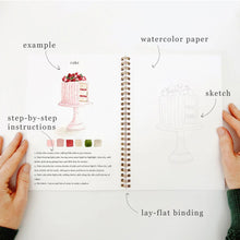 Load image into Gallery viewer, BAKING WATERCOLOUR WORKBOOK