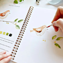 Load image into Gallery viewer, ANIMALS WATERCOLOUR WORKBOOK