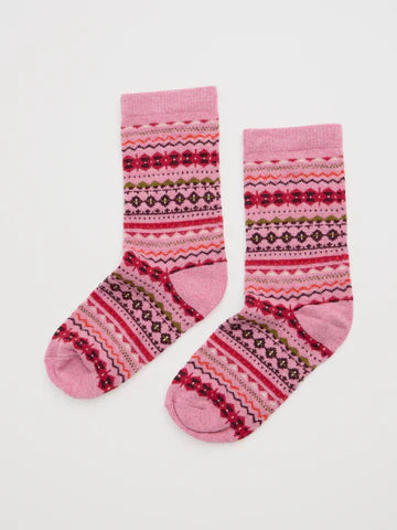 FAIR ISLE SOCKS - SONATA GULLY