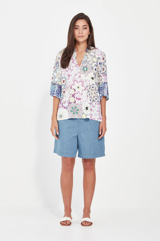 ILLUSION TOP - WHITE