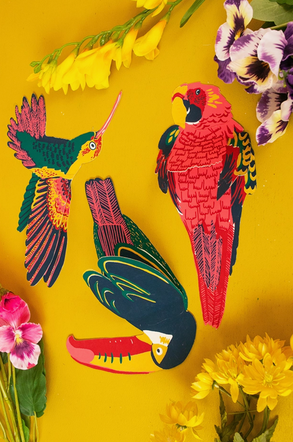 PARROT GREETING CARD