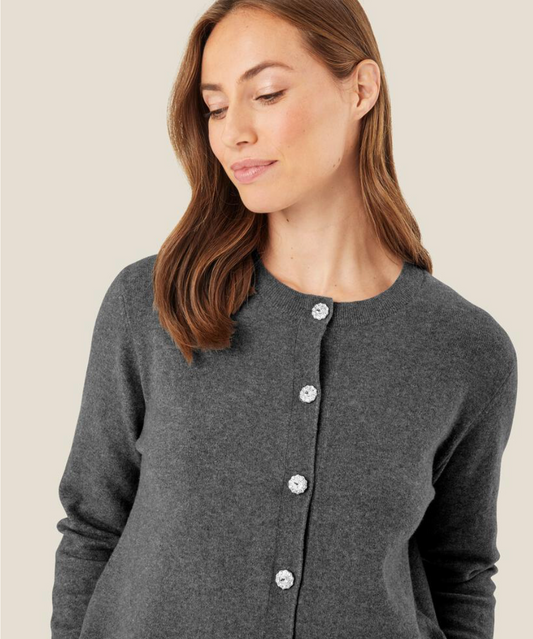 LATETA CARDIGAN - GREY
