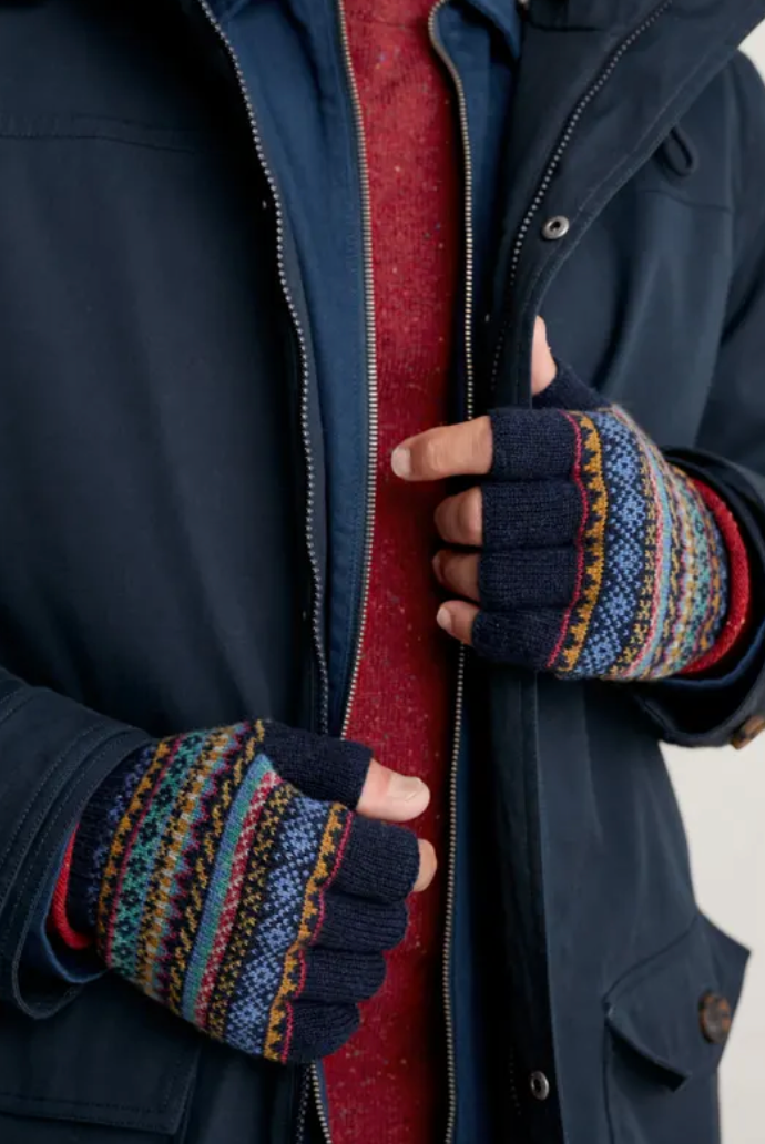 MEN'S GUNVOR GLOVES - AMBER INKWELL