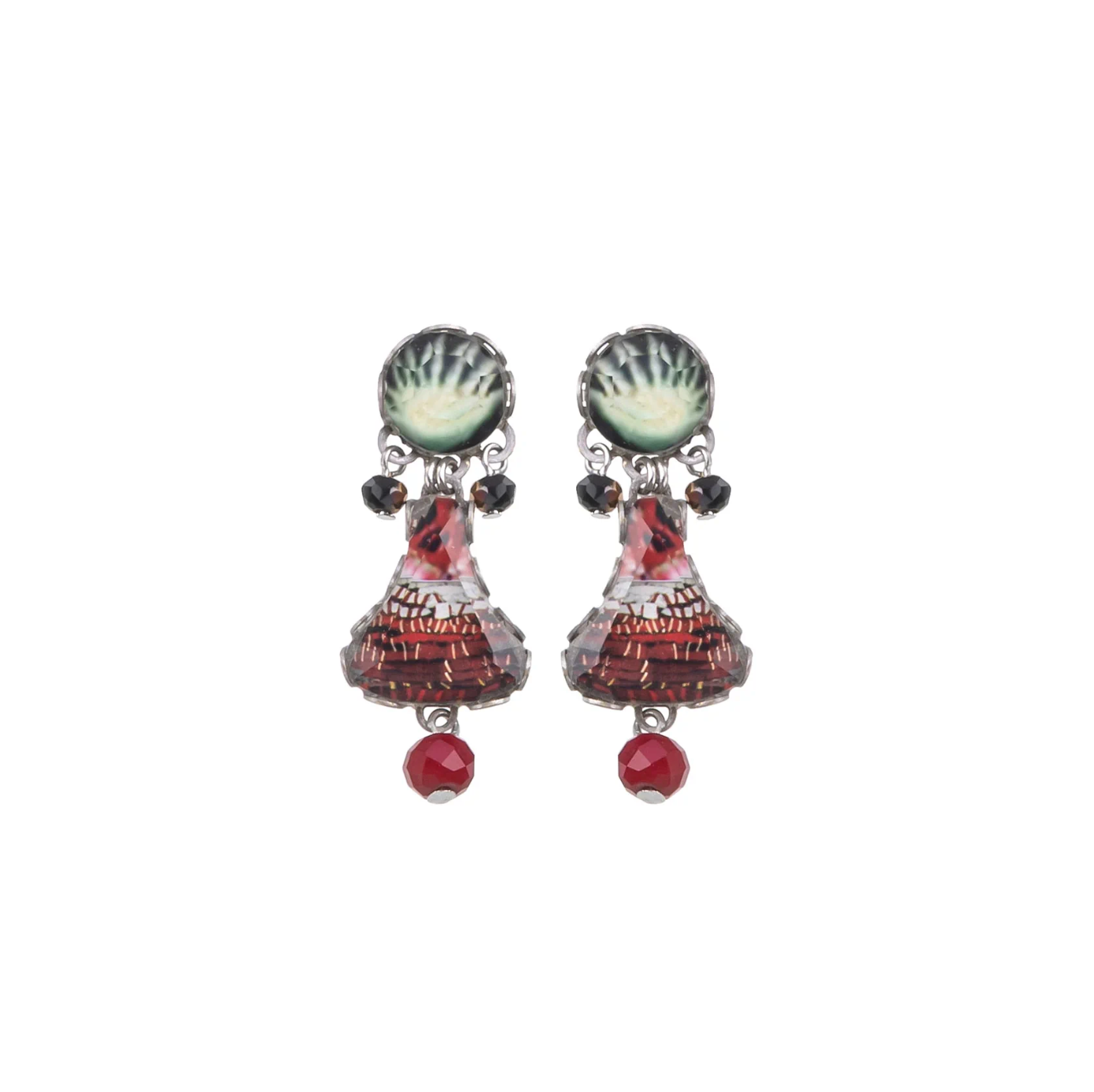 FARRALY EARRINGS - ORIENTAL HUES