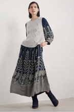 Load image into Gallery viewer, HIGH WOODS DRESS - ICE FLOWER MARITIME