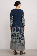 Load image into Gallery viewer, HIGH WOODS DRESS - ICE FLOWER MARITIME