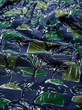 Load image into Gallery viewer, LINDEN DRESS - SKETCHBOOK TREES SEA CAVE