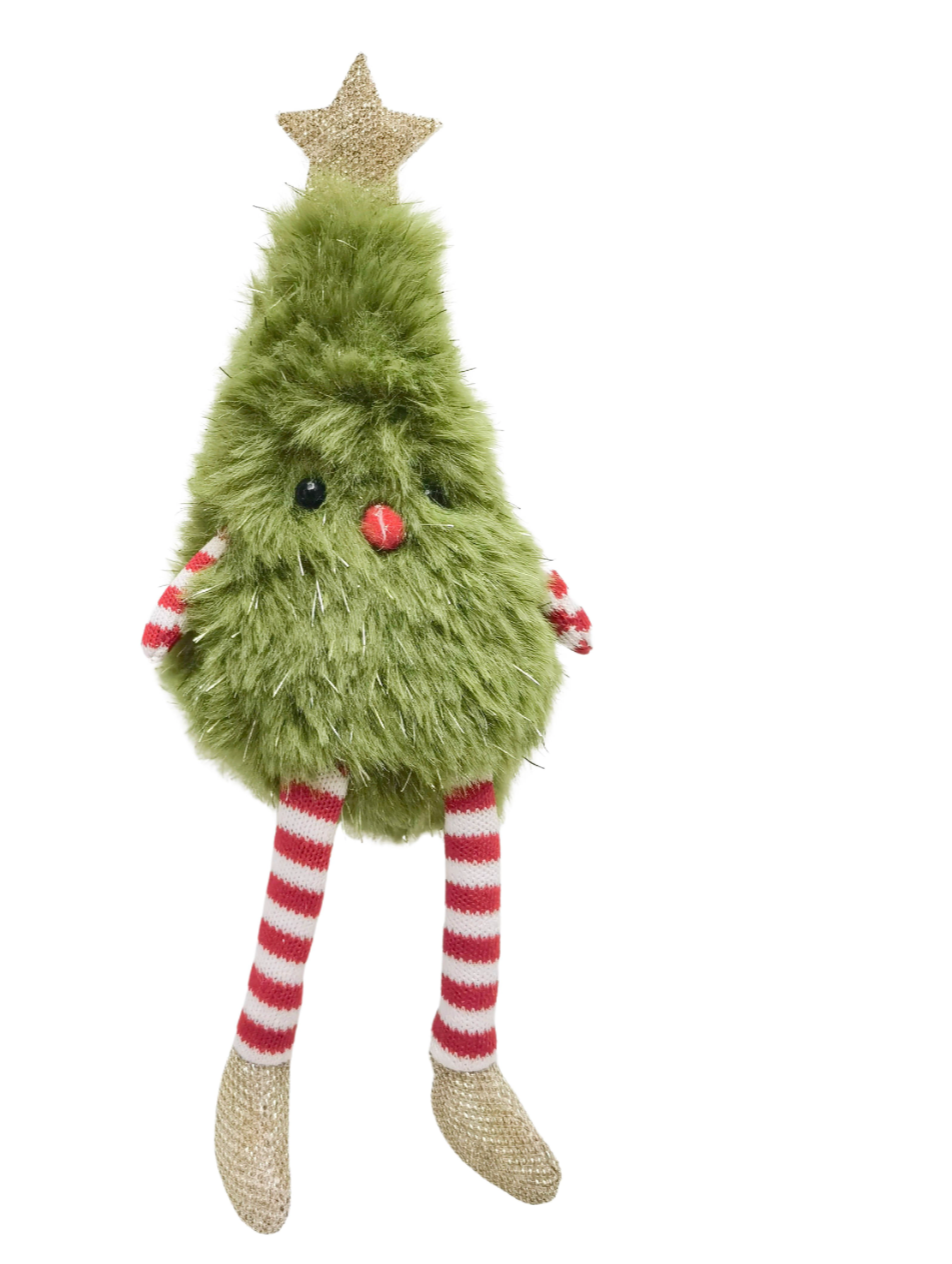 FLUFFY CHRISTMAS TREE DECORATION