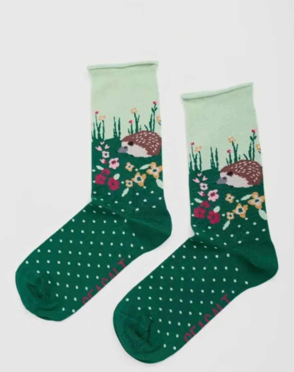 SAILOR SOCKS - MEADOW RUE DARK FOLIAGE