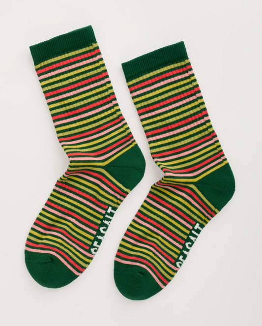 COMFY CUSHIONED CREW SOCKS