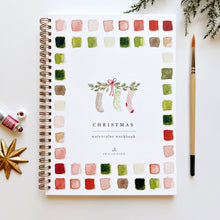Load image into Gallery viewer, CHRISTMAS WATERCOLOUR WORKBOOK