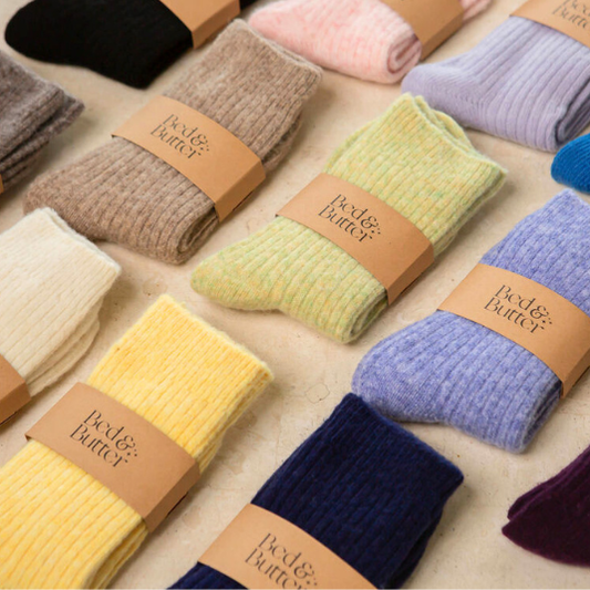 THE COMFIEST SOCKS - YELLOW S/M