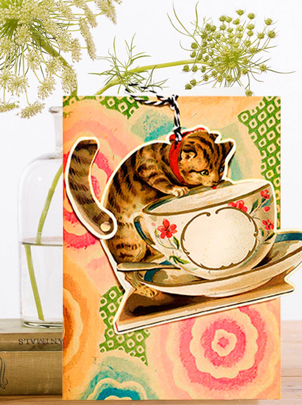 FANDANGLE GREETING CARD - THE TEACUP
