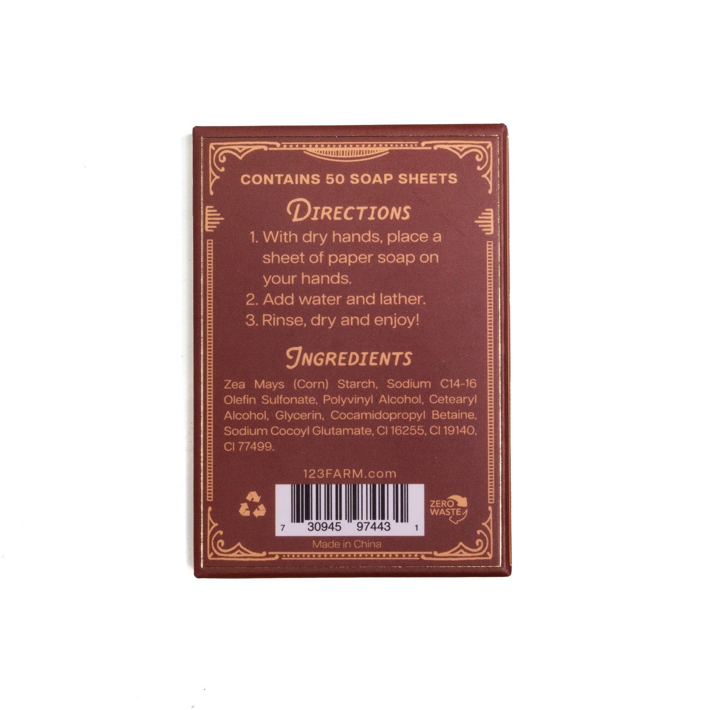 PAPER SOAP - GRAND CANYON DESERT SAGE & JUNIPER BERRY