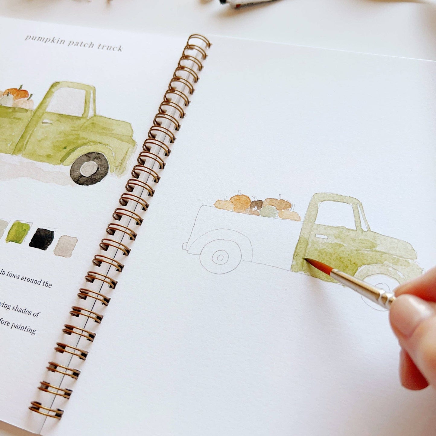 AUTUMN WATERCOLOUR WORKBOOK