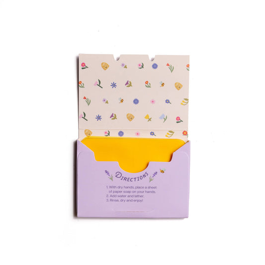 PAPER SOAP - LAVENDER HONEY