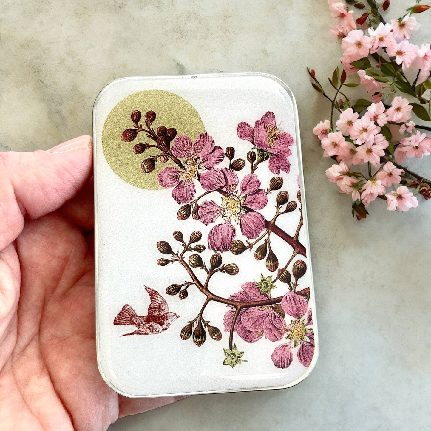 CHERRY BLOSSOM NTIONS TIN