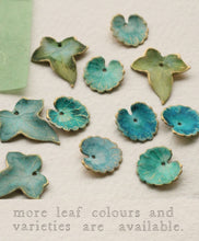Load image into Gallery viewer, OLIVE WILLOW LEAF EARRINGS