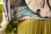 Load image into Gallery viewer, PIXIE CROPPED DUSTER - THEATRE OF DREAMS WITH SWAN