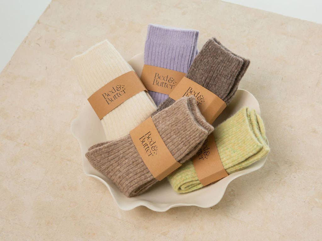 THE COMFIEST SOCKS - LIGHT SAGE S/M