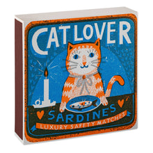 Load image into Gallery viewer, CAT LOVER |SQUARE MATCHBOXES