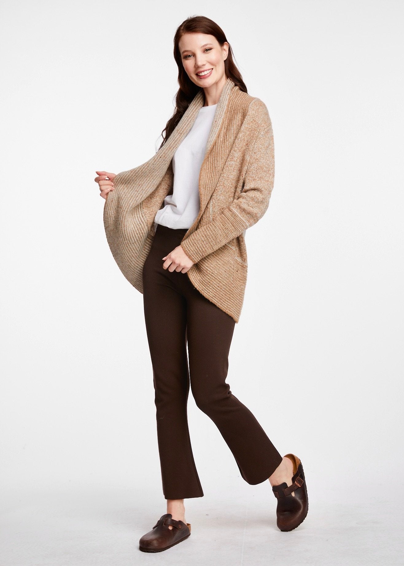 Fleck Cardi - Earth