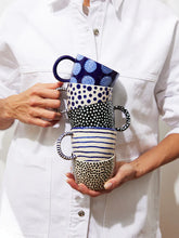 Load image into Gallery viewer, CHINO MUG - BLUE BOULDERS (SET OF 2)