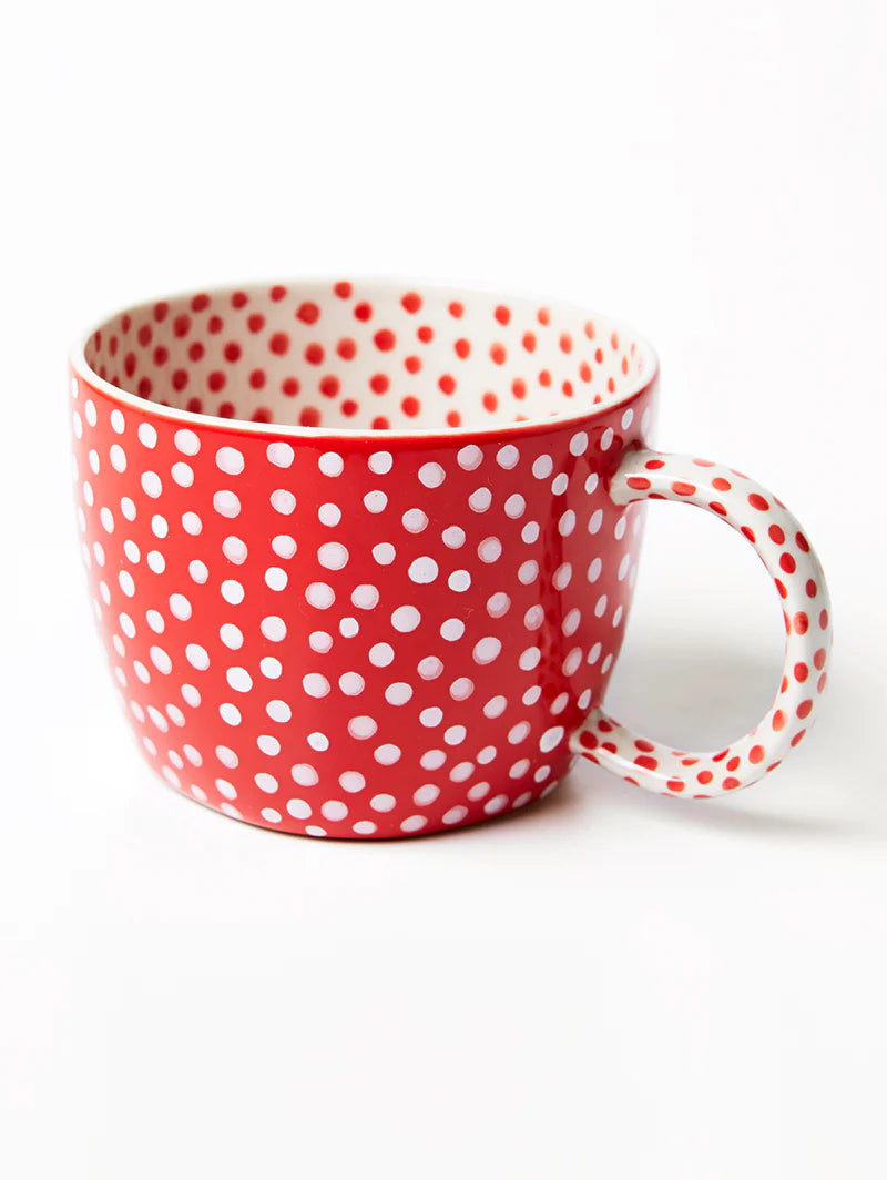 CHINO MUG - RED SPOT