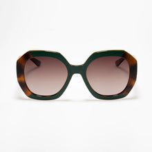 Load image into Gallery viewer, Valentina Sunglasses - Ombré Green Tort