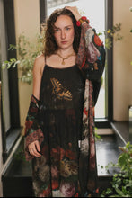 Load image into Gallery viewer, HUMMINGBIRD FLIGHT OF FANCY PRINT SLIP DRESS