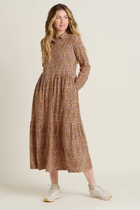 PAINTED SPOT MAXI DRESS