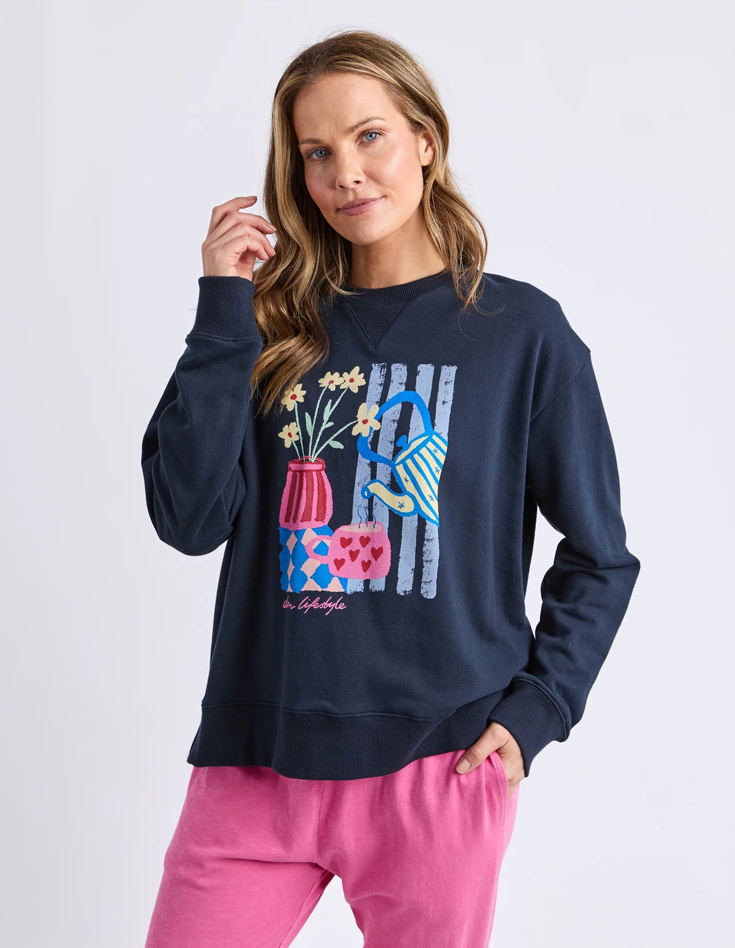 FILL YOUR CUP CREW - NAVY