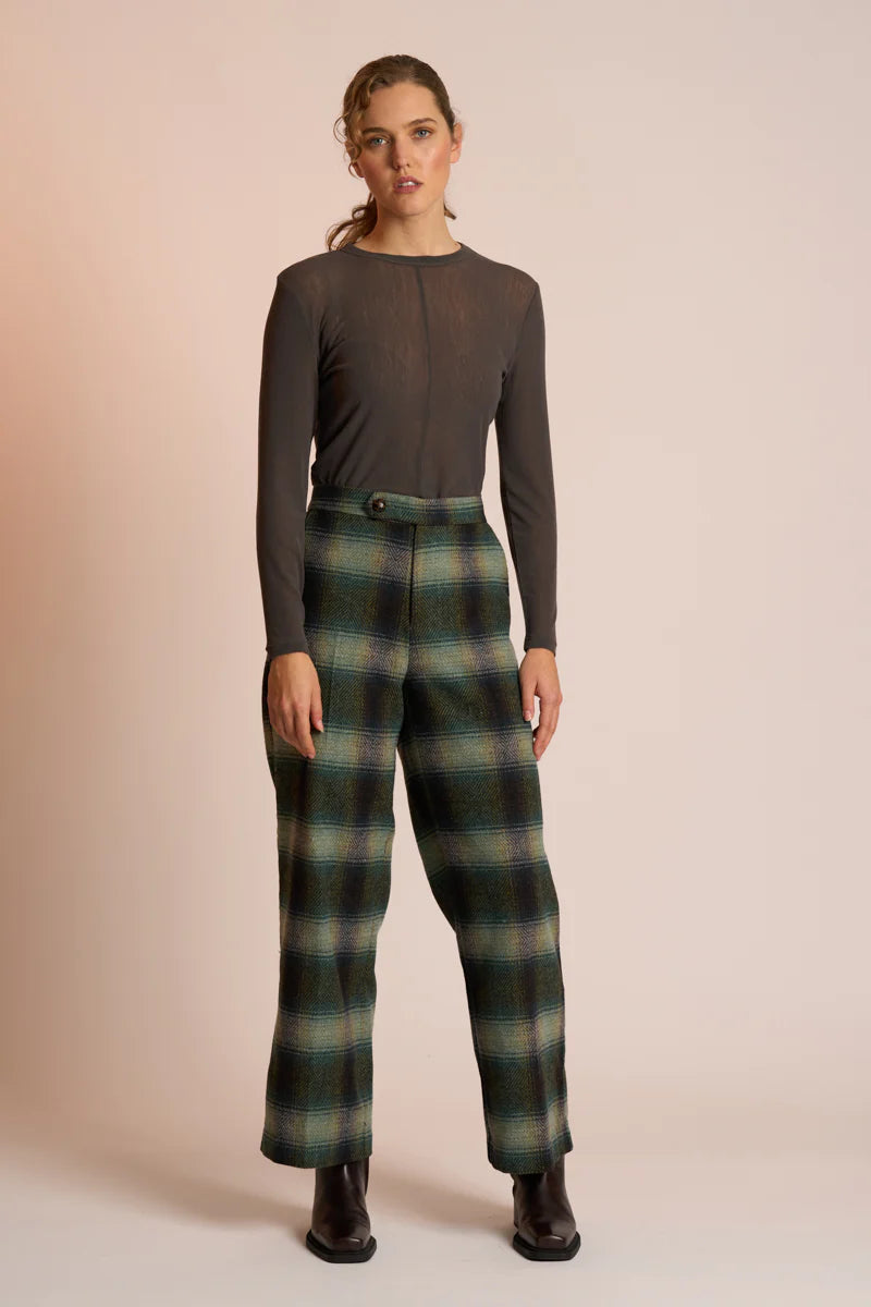 SAXON PANT - RIVER CHECK
