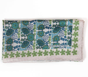 SILK MINI CARIBBEAN BLUE SCARF