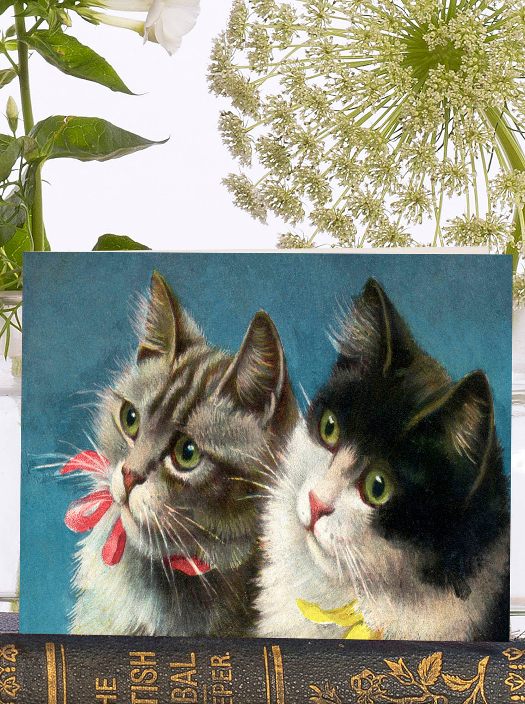 LITTLE VINTAGE GREETING CARD - IS THAT A FISH