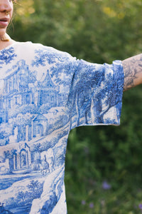 LET THE LIGHT IN BAMBOO LUX TEE TUNIC SHIRT