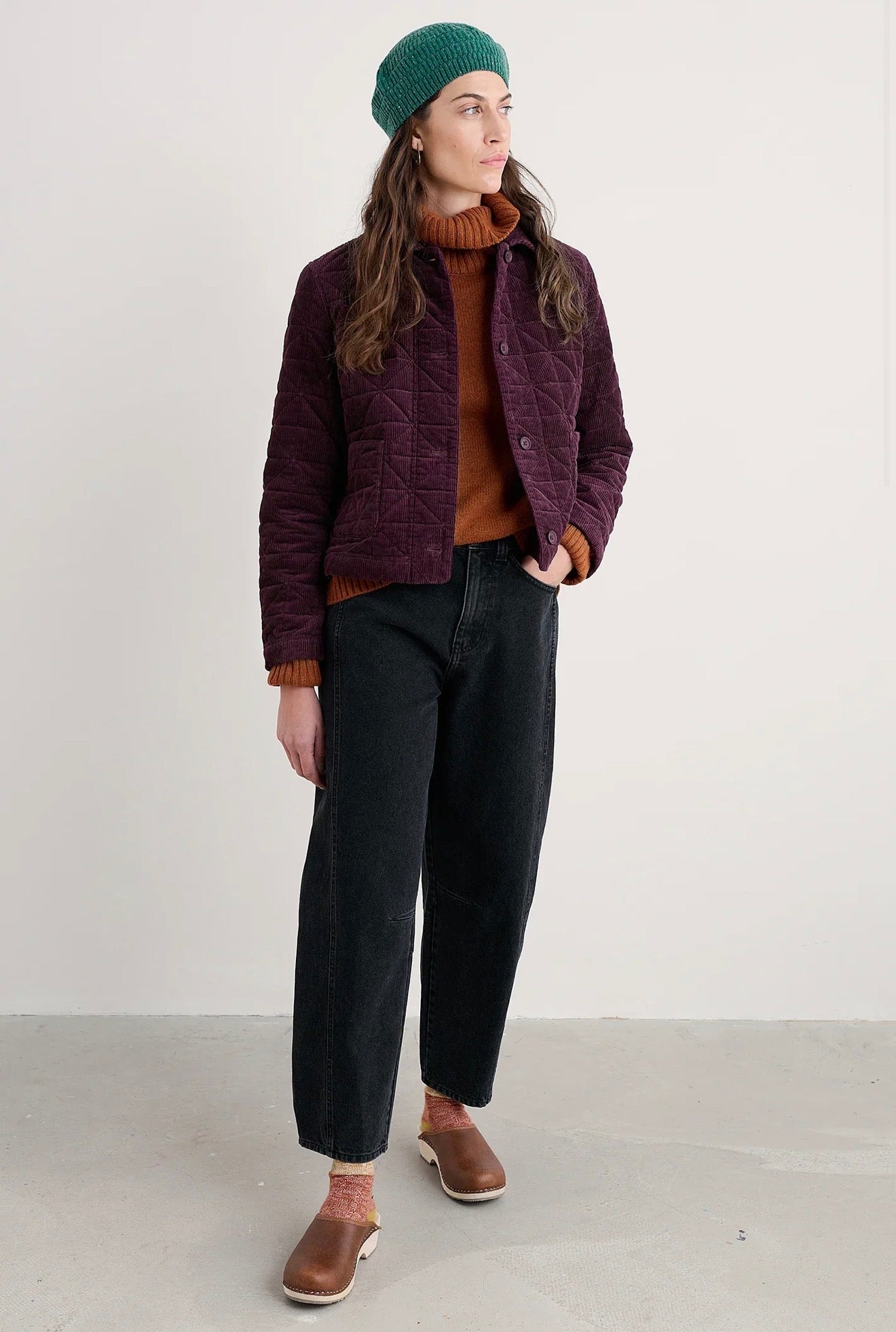 INCOMING TIDE JACKET - DARK HELLEBORE