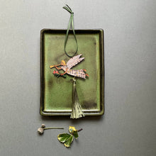 Load image into Gallery viewer, ANTIQUE GOLD ANGEL TASSEL DECORATION