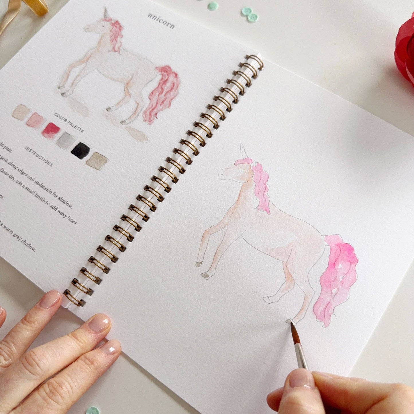 FAIRYTALE WATERCOLOUR WORKBOOK