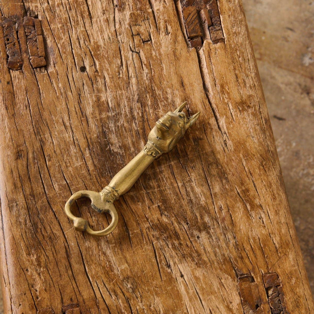 BRASS BOTTLE OPENER - HORSE