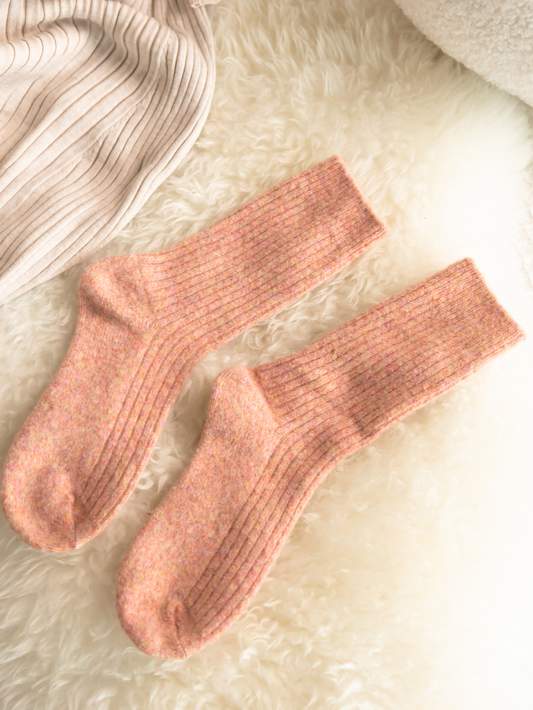 THE COMFIEST SOCKS - DUSTY ORANGE