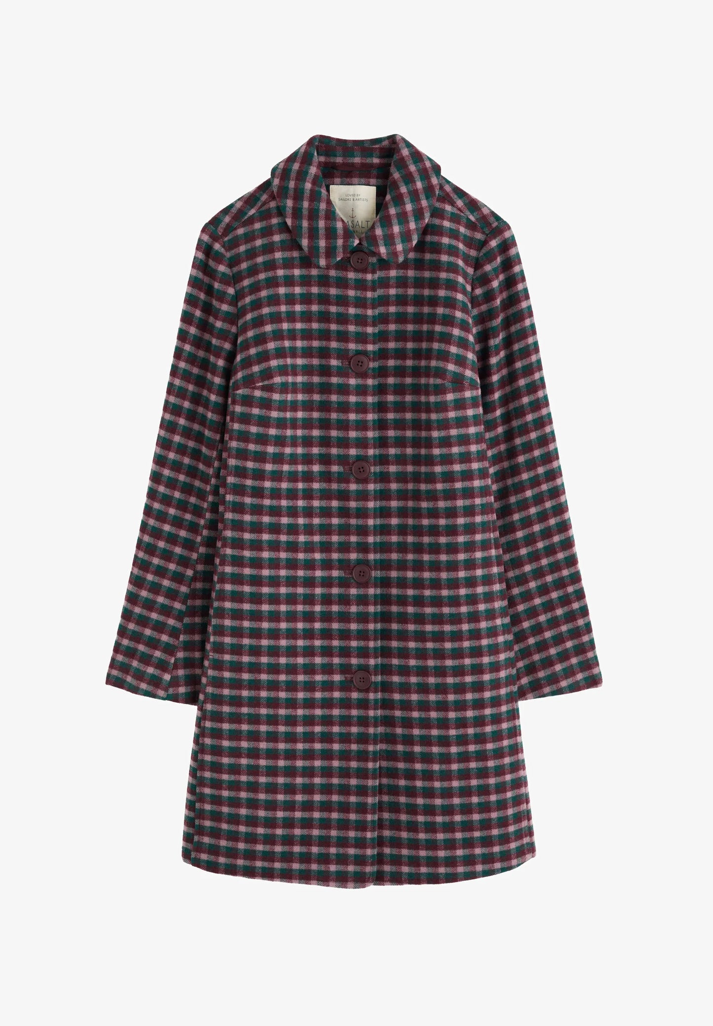 WOOD CABIN COAT - TARAN DARK HELLEBORE