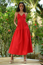 Load image into Gallery viewer, BELLA BOW DRESS - RED