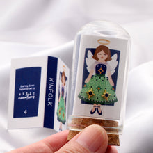 Load image into Gallery viewer, ANGEL WITH NORTH STAR EARRINGS