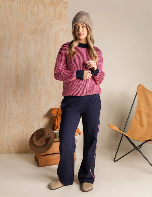 LONDON PANT - DARK SAPPHIRE