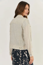 Load image into Gallery viewer, LINEN JACKET - SAND