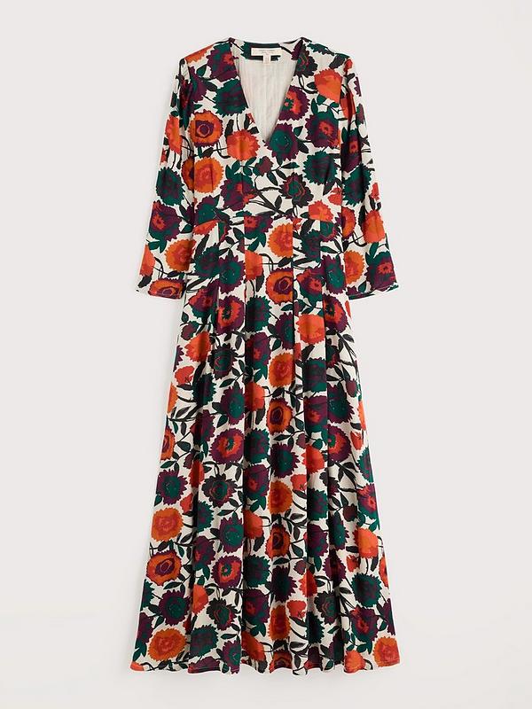 ETTA DRESS - FIGURATIVE FLORAL ARAN