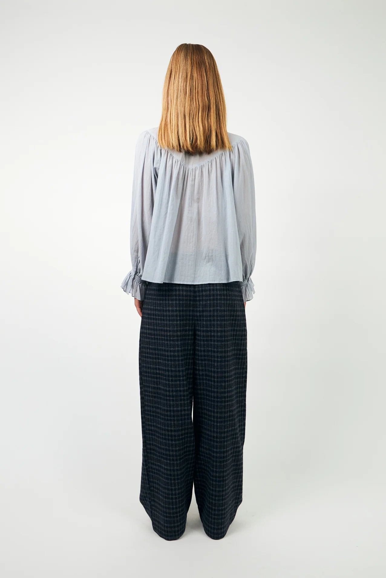PRESLEY SHIRT - DUSTY BLUE