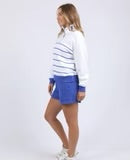 COLLEGE ZIP CREW - STRIPE